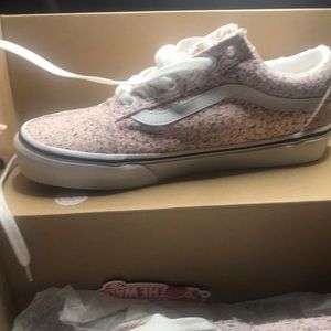 Old Skool Pink Speckle Vans